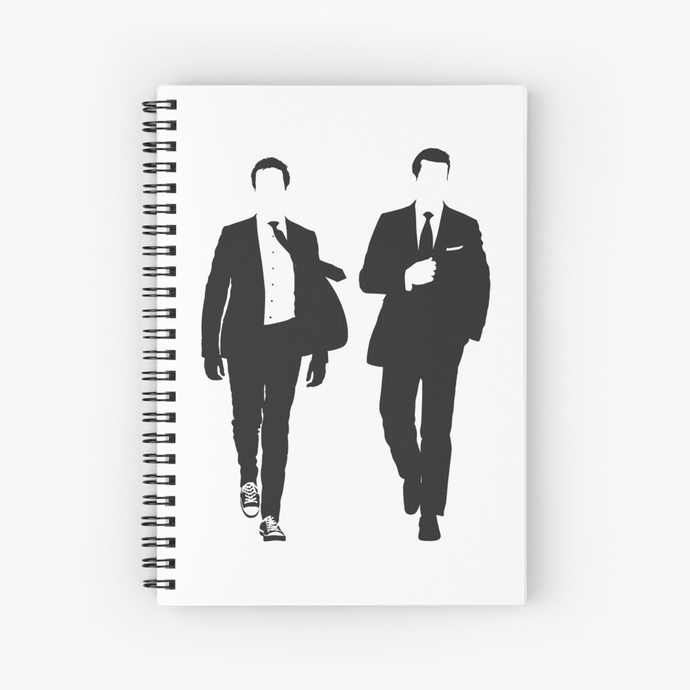 Suits Spiral Notebook