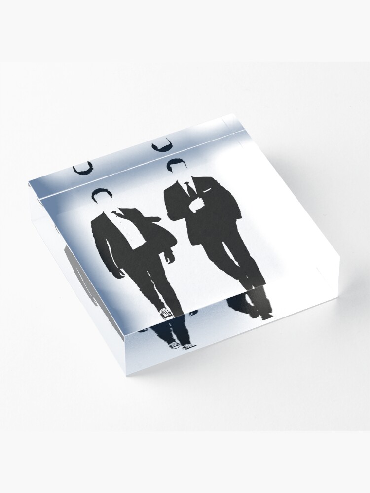 Alternate view of Suits Acrylic Block