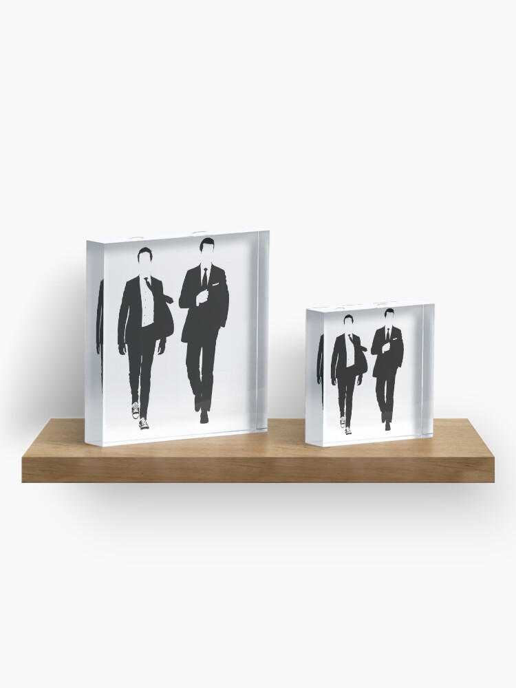 Alternate view of Suits Acrylic Block