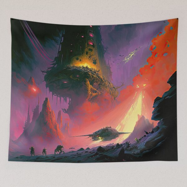 Item preview, Alien Terrains: A Fantastical Odyssey designed and sold by SeedDesign.