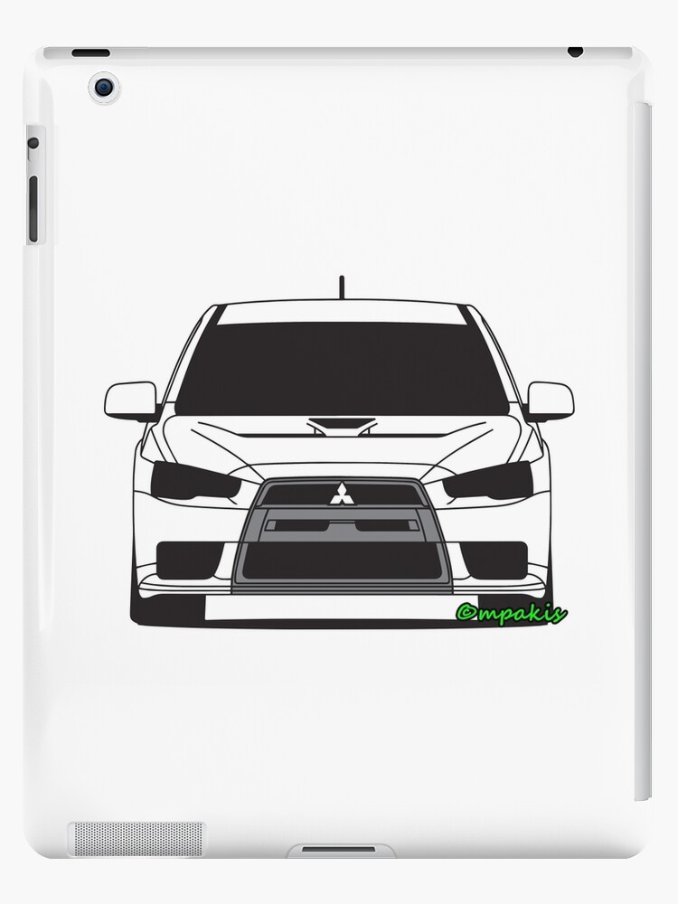 Mitsubishi Lancer Evolution X Wheel iPhone Case by Mauricio