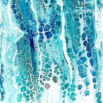 Artwork thumbnail, Blue Rain - Ideka Art by Ideka-Art