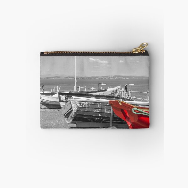 Item preview, Boats on the jetty at Morecambe Bay designed and sold by Paul Madden.