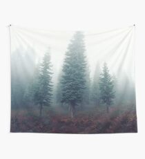 Foggy Forest Wall Tapestry