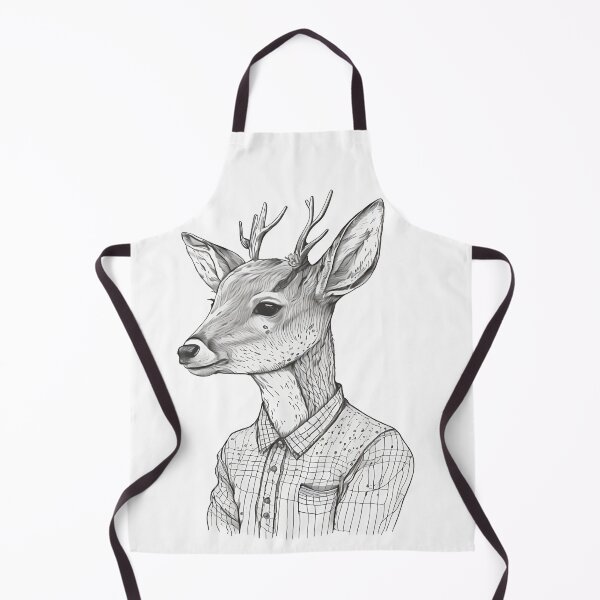 Item preview, Smart Deer wear shirt Young Deer Human Style designed and sold by MaxEXP.