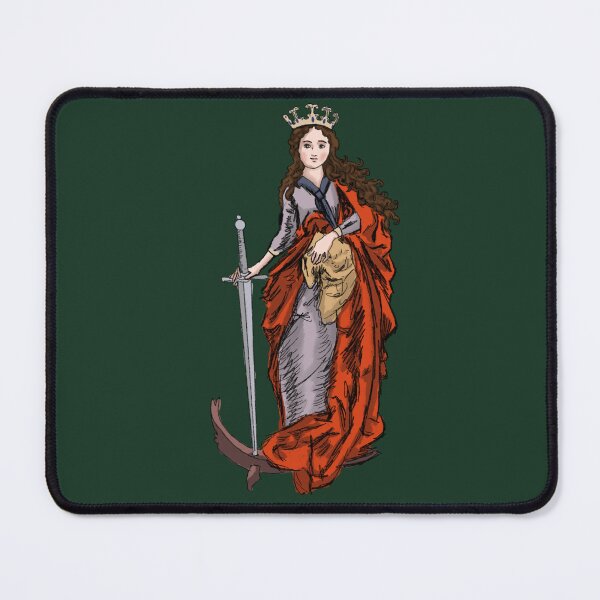 Item preview, Saint Catherine of Alexandria designed and sold by HappyRandomArt.