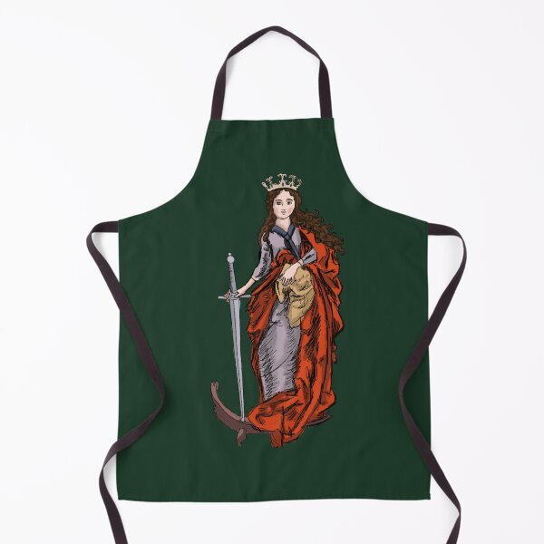 Item preview, Saint Catherine of Alexandria designed and sold by HappyRandomArt.