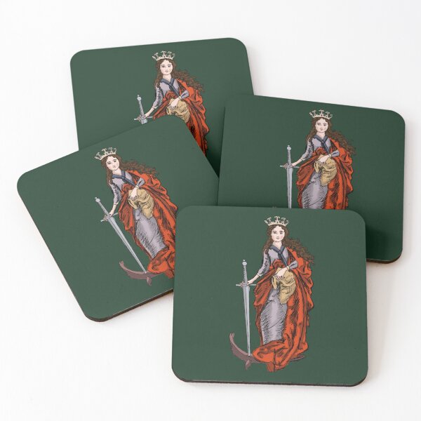 Item preview, Saint Catherine of Alexandria  designed and sold by HappyRandomArt.