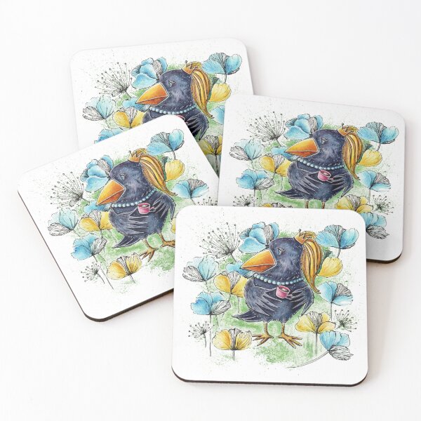 Item preview, Crow&Flowers designed and sold by Yulchikdesign.