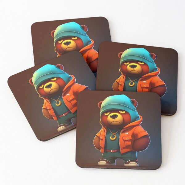 Item preview, serious bear designed and sold by DEMONIZATOR.