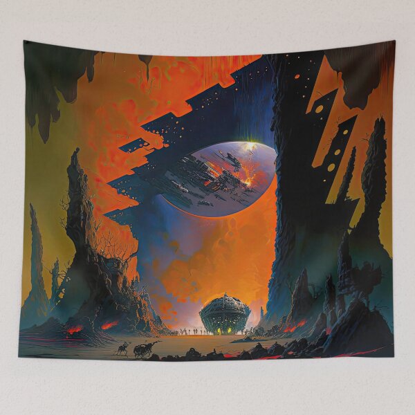 Item preview, Alien Terrains: A Fantastical Odyssey designed and sold by SeedDesign.