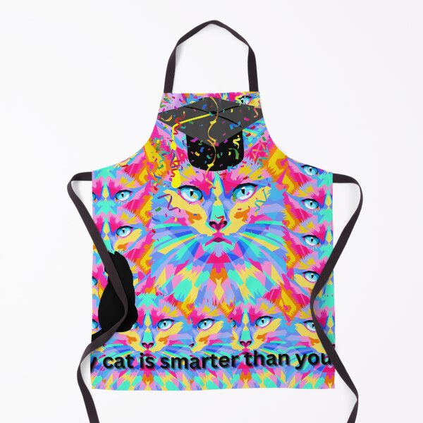Item preview, My fluffycat is smarter than yours. designed and sold by India2022.
