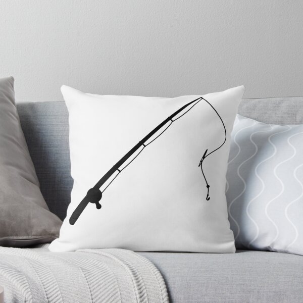 Item preview, Simple Fishing Pole Silhouette  designed and sold by UptownMatt91.