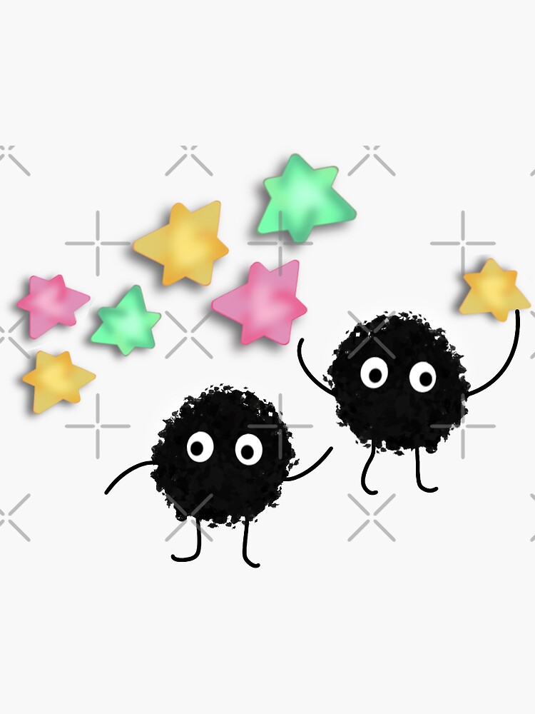 Soot Sprites and Stars Print