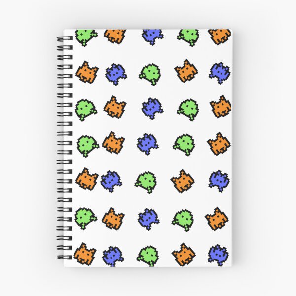 Item preview, Pixelated Retro Alien Pattern designed and sold by LMoonDesigns.