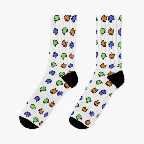 Item preview, Pixelated Retro Alien Pattern designed and sold by LMoonDesigns.