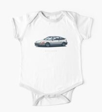 Japanese old cars. CRX One Piece - Short Sleeve