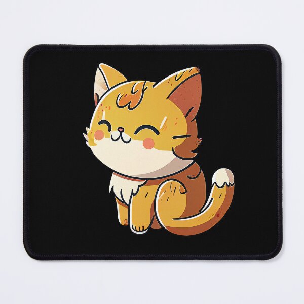 Item preview, Cute kitten in cartoon style designed and sold by Adorable Artifacts.