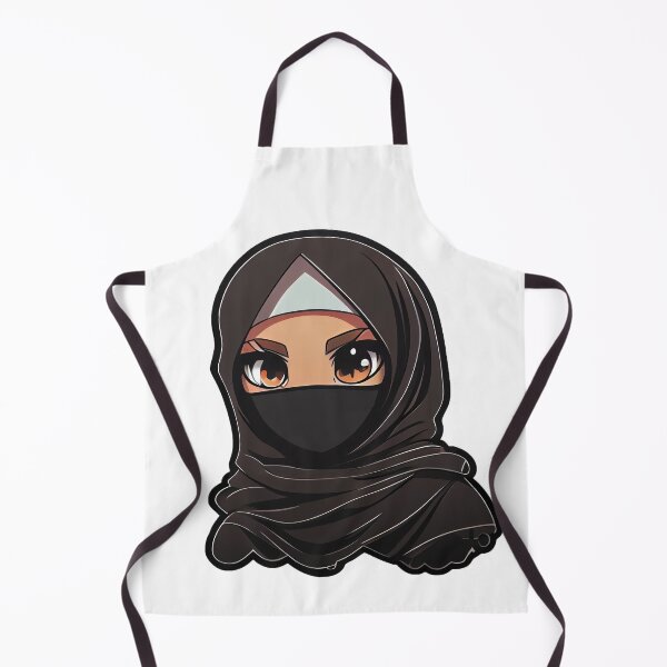 Item preview, Beautiful Eyes of Woman Using Hijab or a Head Scarf designed and sold by MrBadDream.