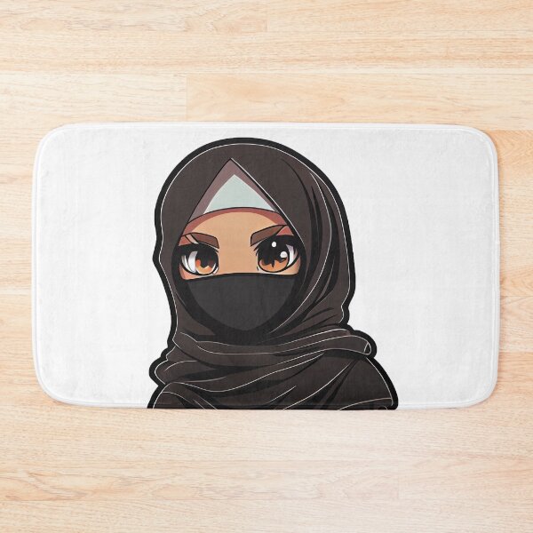Item preview, Beautiful Eyes of Woman Using Hijab or a Head Scarf designed and sold by MrBadDream.