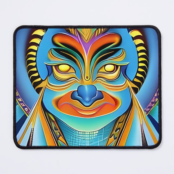 Item preview, New World Gods (16) - Mesoamerican Inspired Psychedelic Art designed and sold by TheThirdEye.
