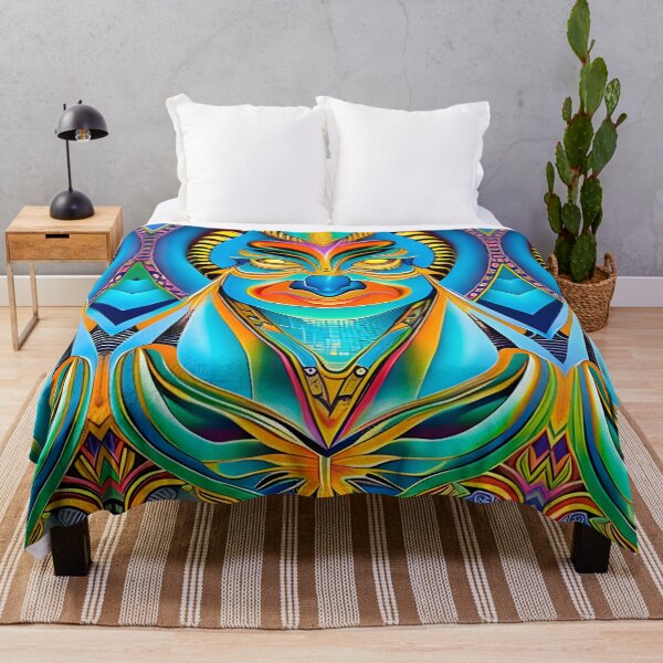 Item preview, New World Gods (16) - Mesoamerican Inspired Psychedelic Art designed and sold by TheThirdEye.