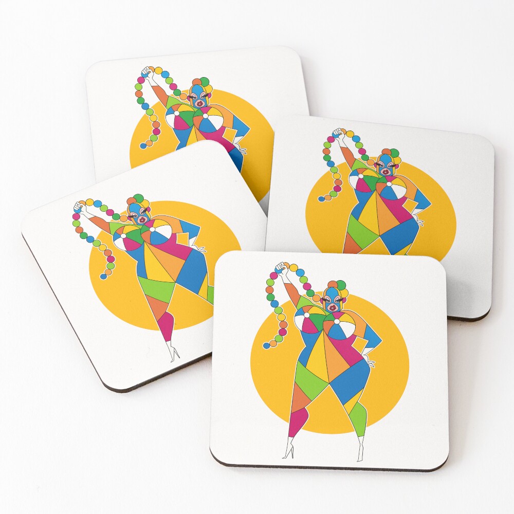 Item preview, Coasters (Set of 4) designed and sold by RikDrawsThings.