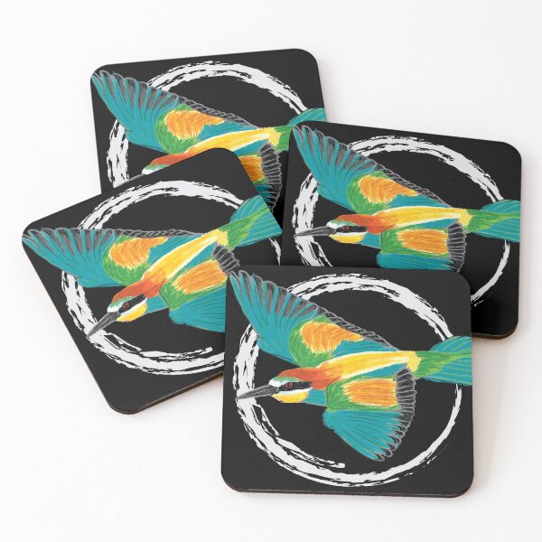 Item preview, Nice Artwork showing an European Bee-Eater in Flight V designed and sold by JD's Shop.