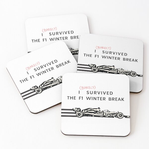 Item preview, I (barely) survived the F1 Winter Break designed and sold by amyhasnolife.