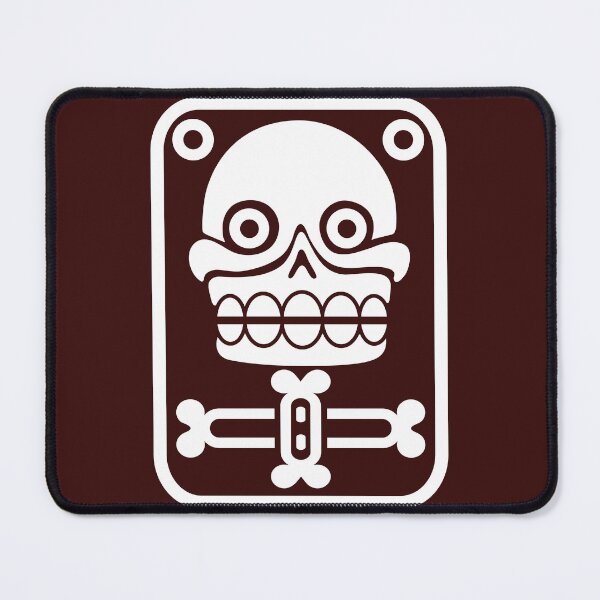 Item preview, Aztec stamp with skull designed and sold by siloto.