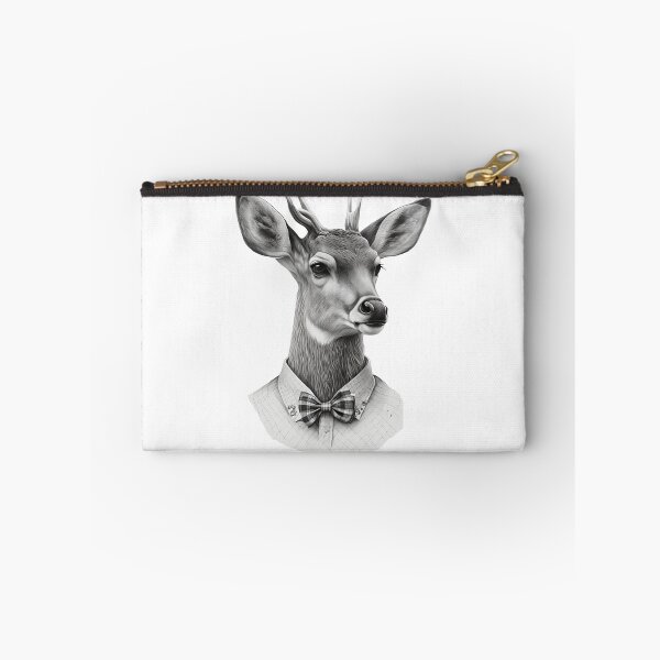 Item preview, Smart Deer wear bow tie and shirt Young Deer Human Style designed and sold by MaxEXP.