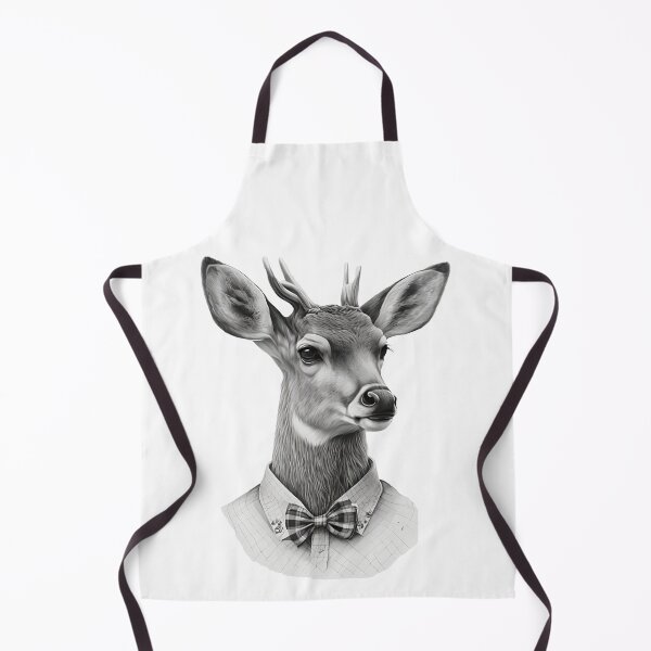 Item preview, Smart Deer usa pajarita y camisa Young Deer Human Style designed and sold by MaxEXP.