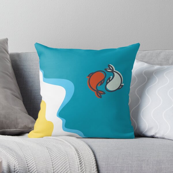 The Spirit of Sea Throw Pillow