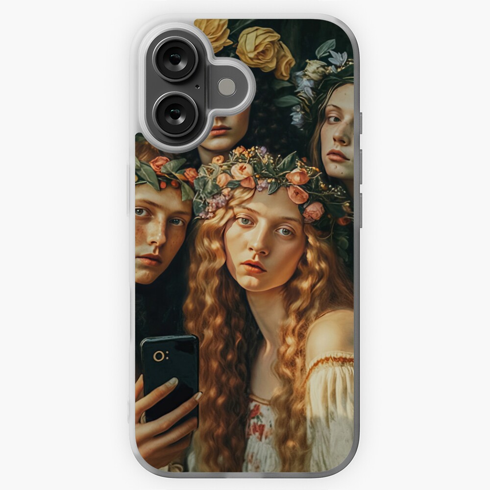 Item preview, iPhone Soft Case designed and sold by tinkertailorart.