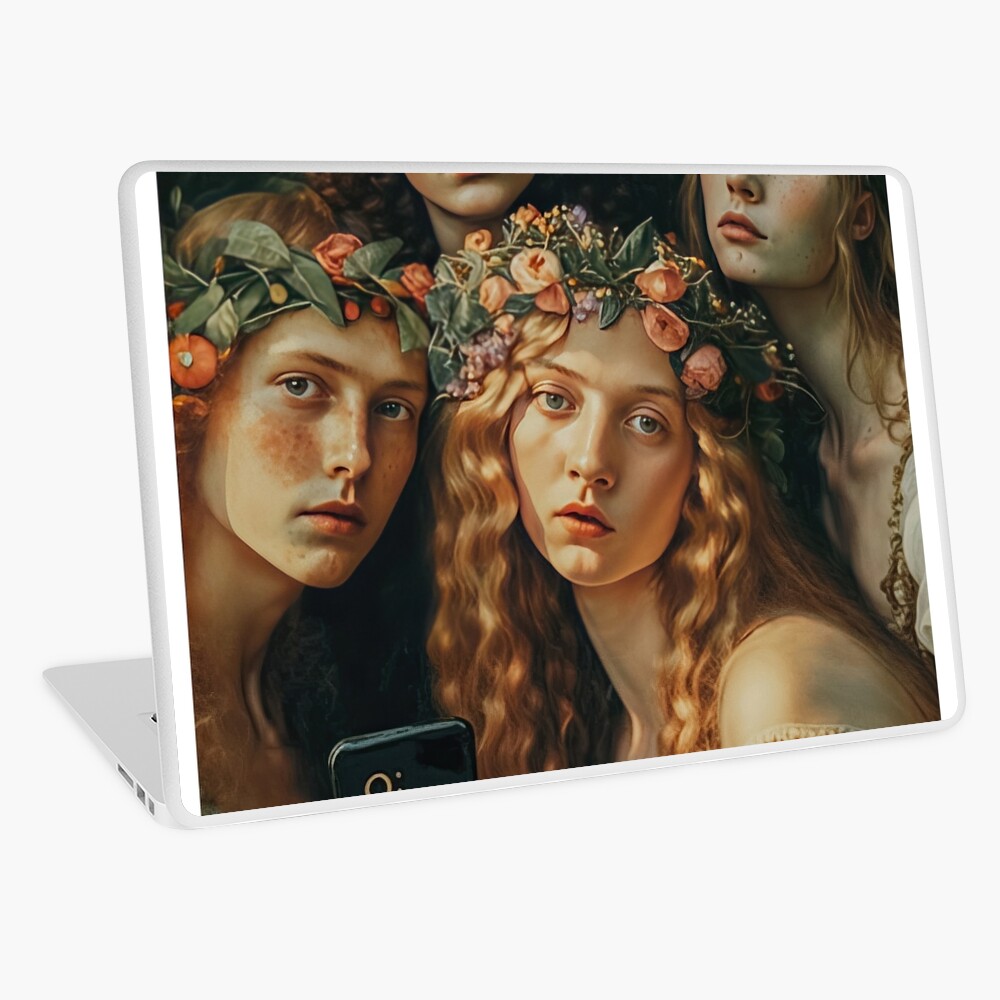 Item preview, Laptop Skin designed and sold by tinkertailorart.