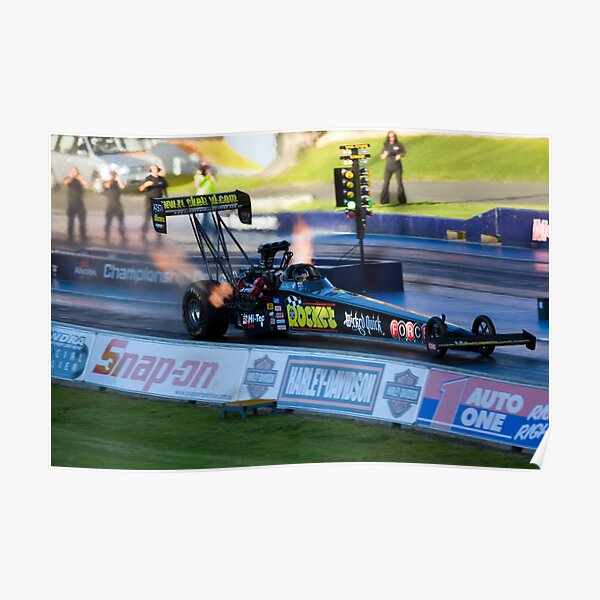 Top Fuel Dragster Poster