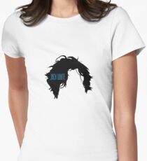 Minimalist Jack White Logo Women's Fitted T-Shirt