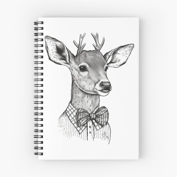 Aperçu de l'œuvre Smart Deer wear noeud papillon et chemise Baby Deer Human Style créée et vendue par MaxEXP.