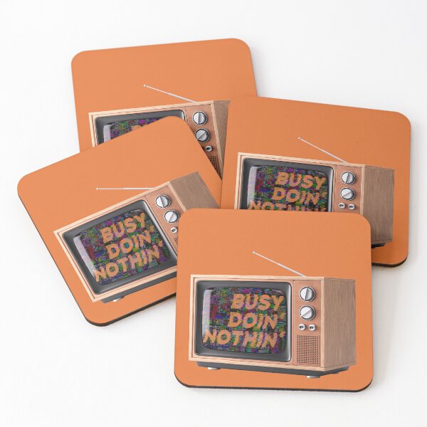 Item preview, Busy Doin' Nothin' TV Time designed and sold by OKObjects.