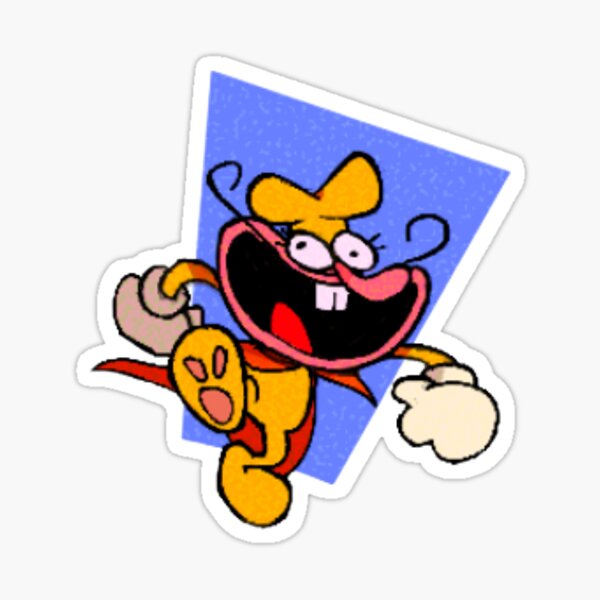  pizza tower the noise doodle colorful sticker for sale by theclownman
