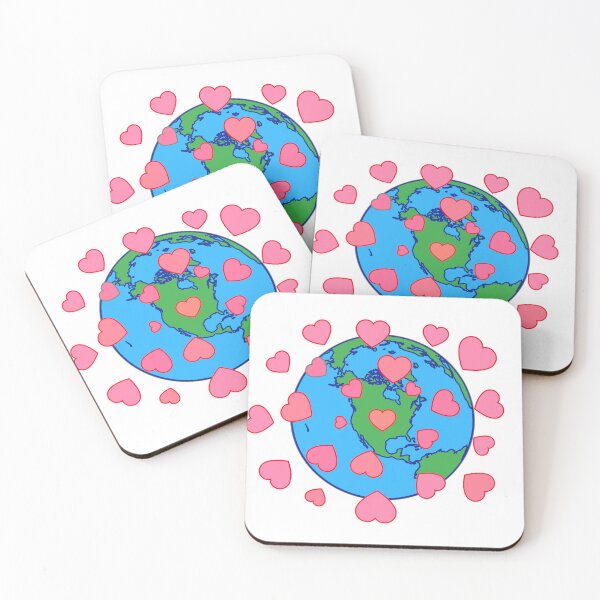 Item preview, The Earth, spreading love designed and sold by Bakkia.