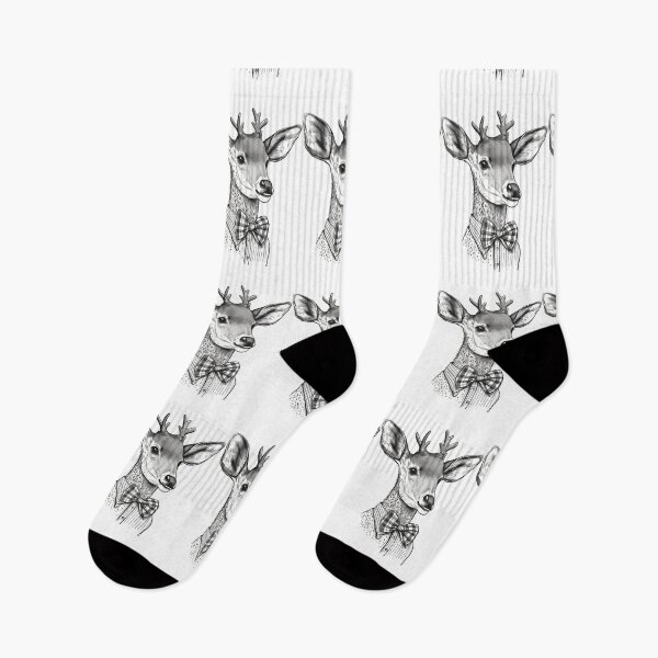 Artikelvorschau, Smart Baby Deer trägt Fliege und Hemd im Deer Human Style entworfen und verkauft von MaxEXP.