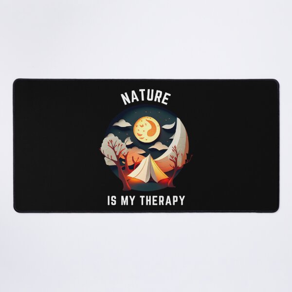 Item preview, Nature Is My Therapy - Tent at Night - The Cut-Out Collection designed and sold by FiveIntentions.