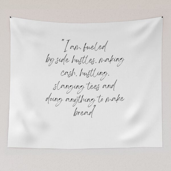 Item preview, Funny Entrepreneur Quote I am Fueled by Side Hustles designed and sold by mkzmerch.