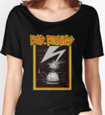 Camiseta ancha No más cerebros menores