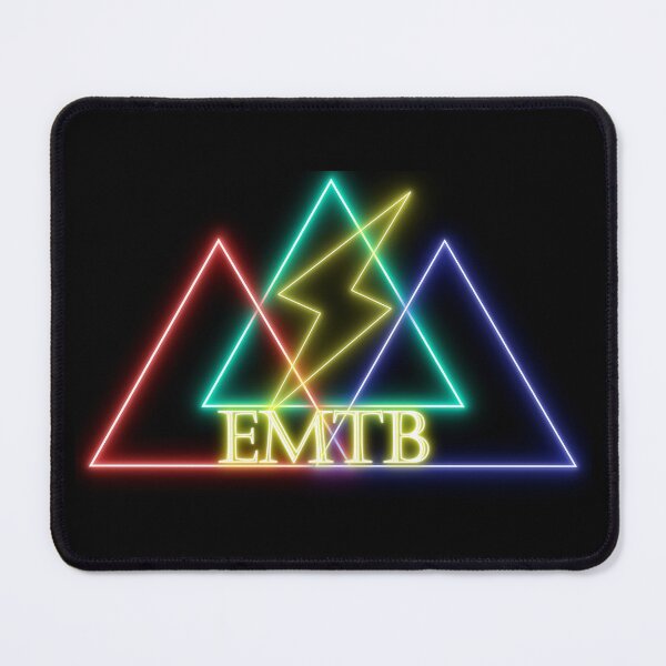 Item preview, EMTB Neon Electric Lights - Mountain Biking MTB lovers, explore and adventure designed and sold by MTBSkaterLoversTees.