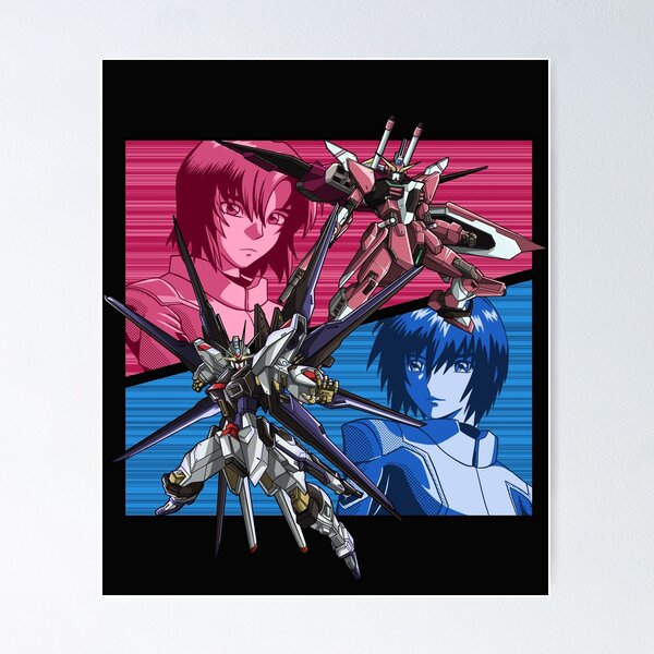 Item preview, Strike Freedom VS Infinity Justice T-Shirt Artwork designed and sold by namanyapod.