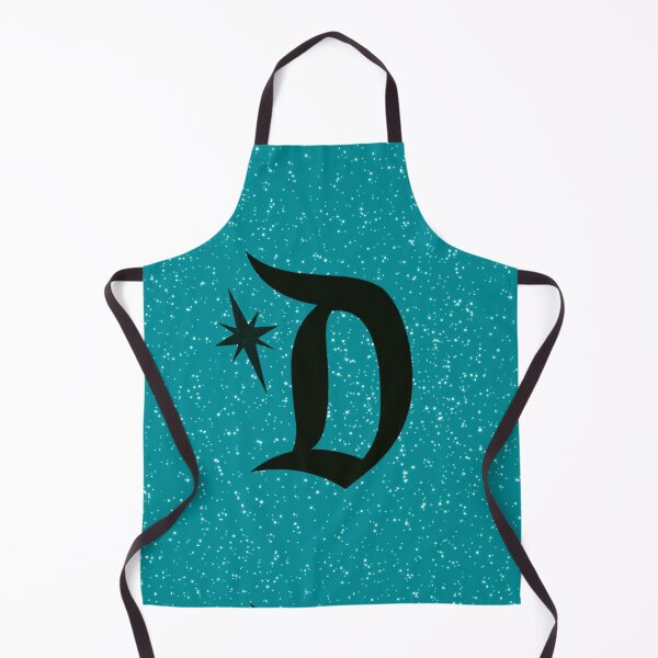 Item preview, Starlite Magic D Logo in Aqua Blue Sparkle designed and sold by StarLiteRetro.