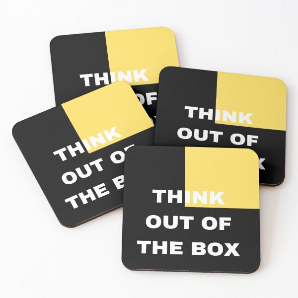 Item preview, Think out of the box - yellow box designed and sold by PiotrekJ.