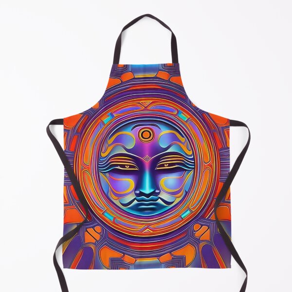 Item preview, New World Gods (17) - Mesoamerican Inspired Psychedelic Art designed and sold by TheThirdEye.